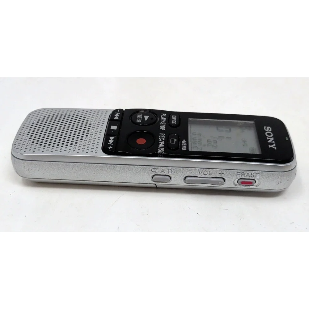 Sony ICD-BX112 Digital Voice Recorder 2GB Dictaphone MP3 - Tested & Working